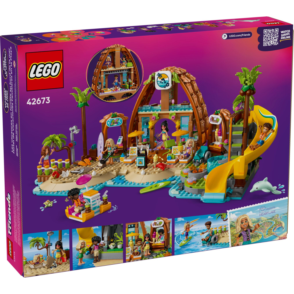 Конструктор LEGO Friends Пляжний курорт для сімейного відпочинку (42673) - зображення 12