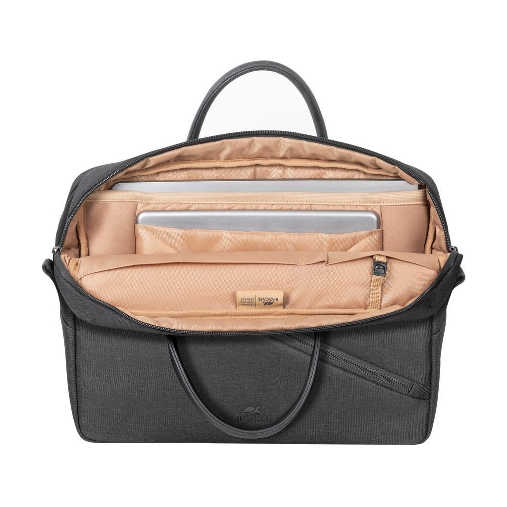 Сумка для ноутбука RivaCase 15" 8124 Clark Black ECO (8124BlackECO) - зображення 7