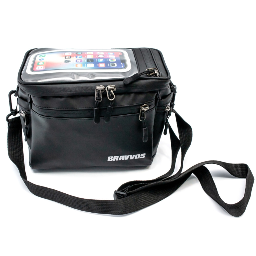 Велосумка на кермо Bravvos CB-065 (BIB-040) - зображення 1
