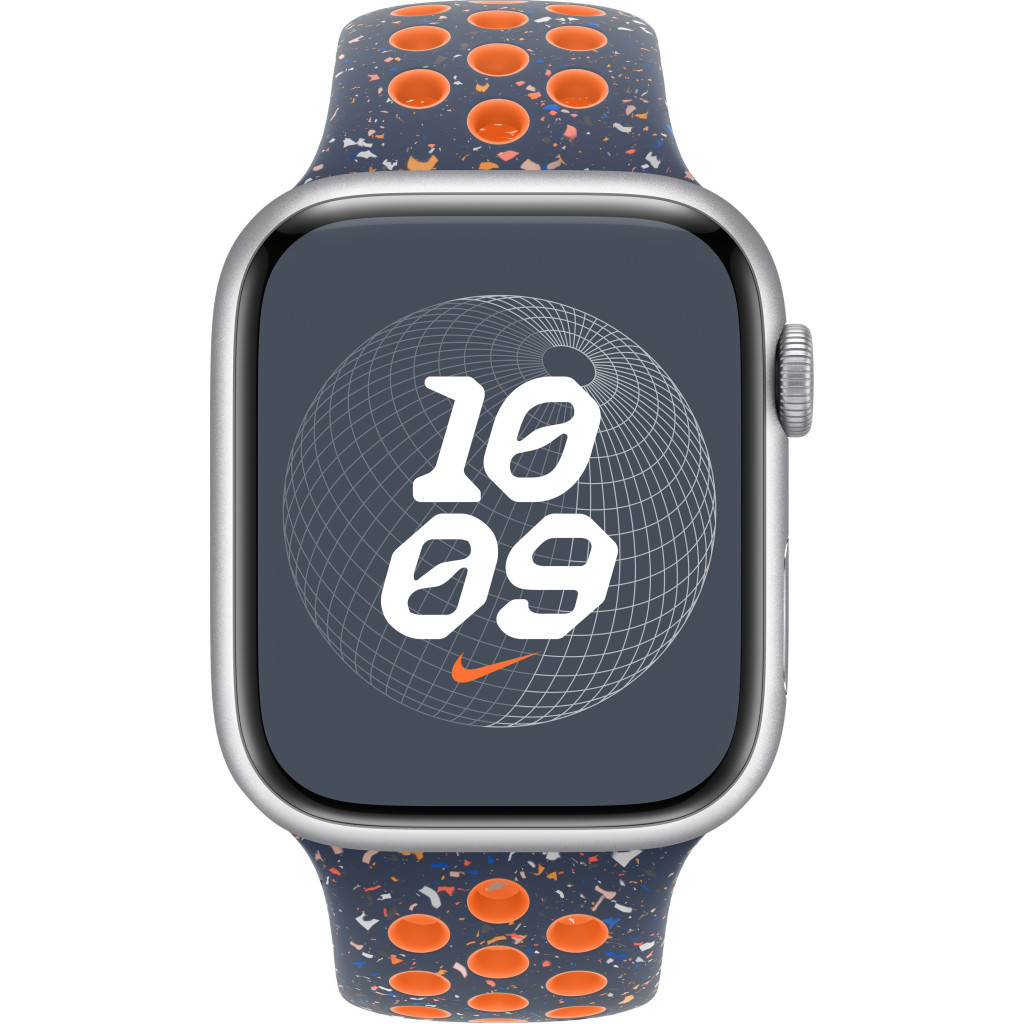 Ремінець до смарт-годинника Apple 45mm Blue Flame Nike Sport Band - M/L (MUV93ZM/A) - зображення 3