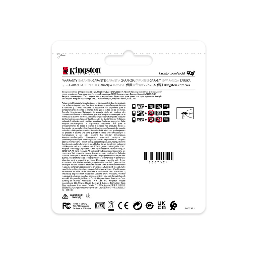 Карта пам'яті Kingston 32GB microSDHC class 10 UHS-I V30 A1 (SDCIT2/32GB№) - зображення 4