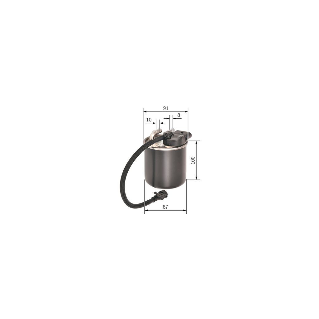 Фільтр паливний Bosch F026402841 - изображение 4