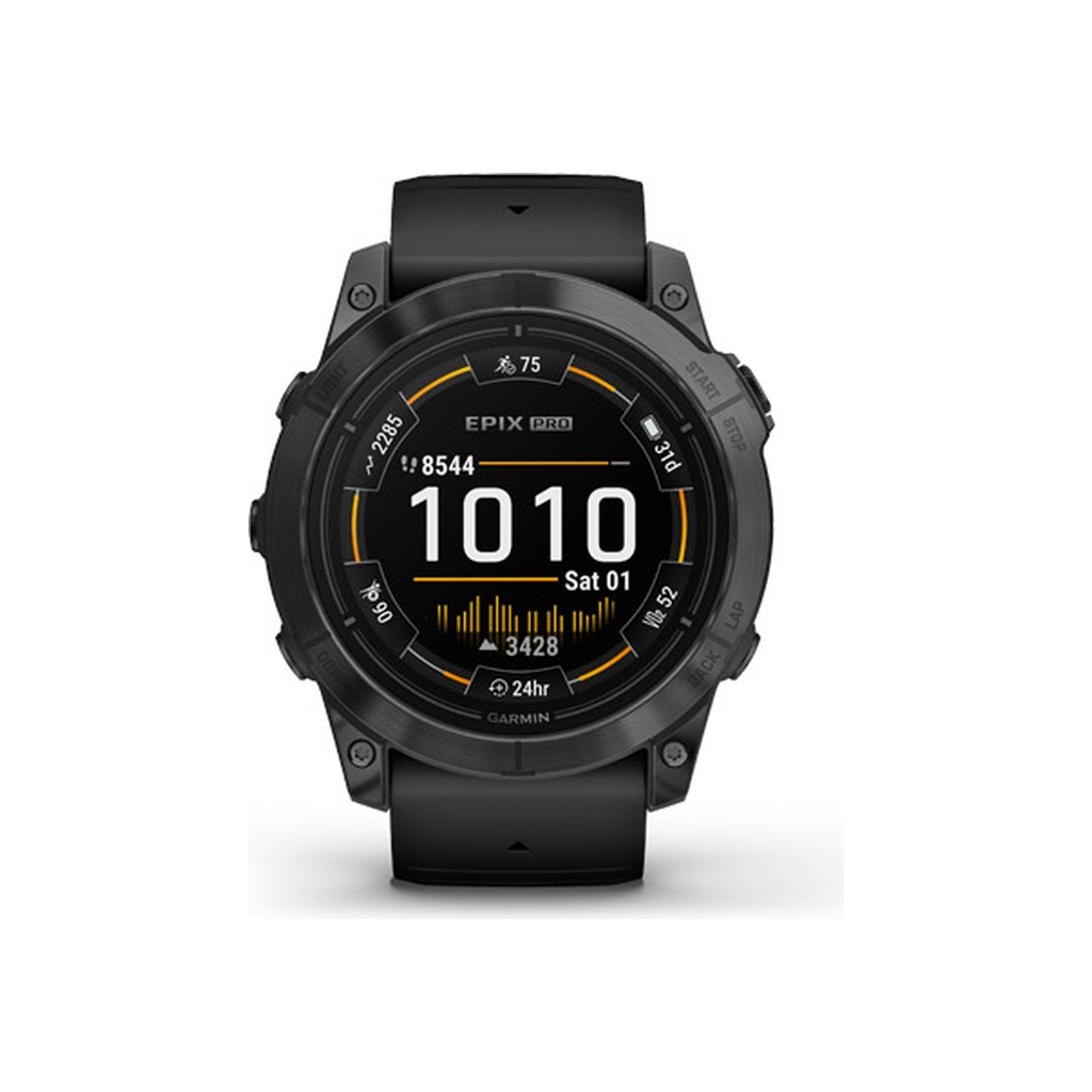 Смарт-годинник Garmin EPIX PRO (g2), 51, Glass, SltGry SS, Blk, GPS (010-02804-21) - зображення 2