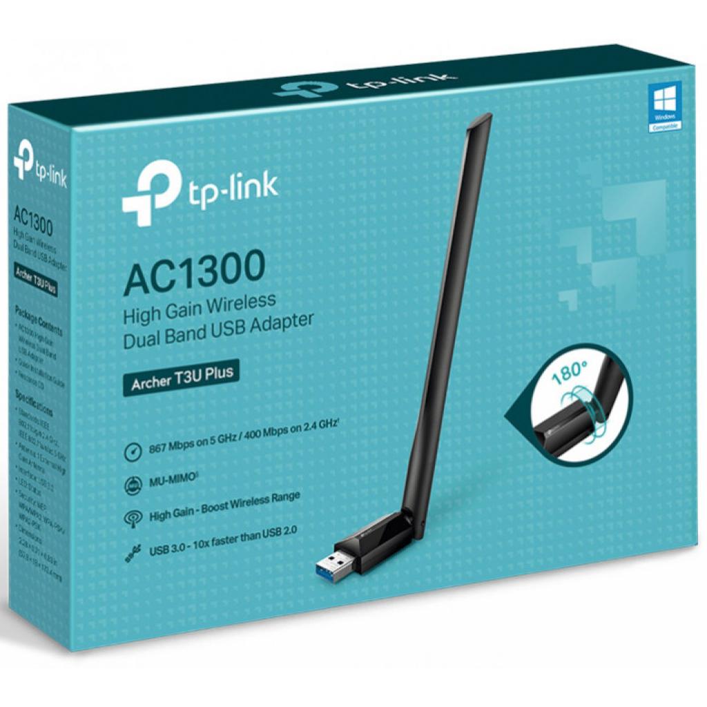 Мережева карта Wi-Fi TP-Link ARCHER-T3U-PLUS - зображення 2