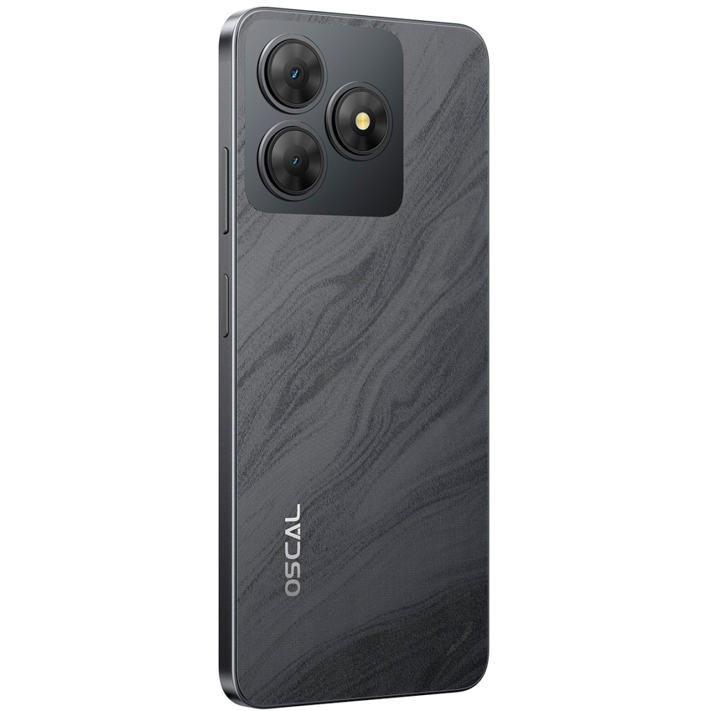 Мобільний телефон Oscal Flat 2 4/128GB Phantom Black - зображення 7
