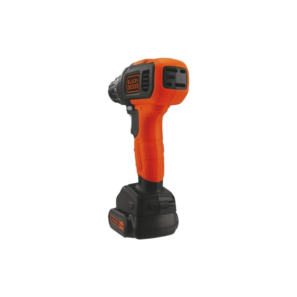 Шуруповерт Black&Decker FatMax, Li-lon 18 В, 26 Нм, 2 АКБ + ЗП, кейс (BCD7122CK) - зображення 6