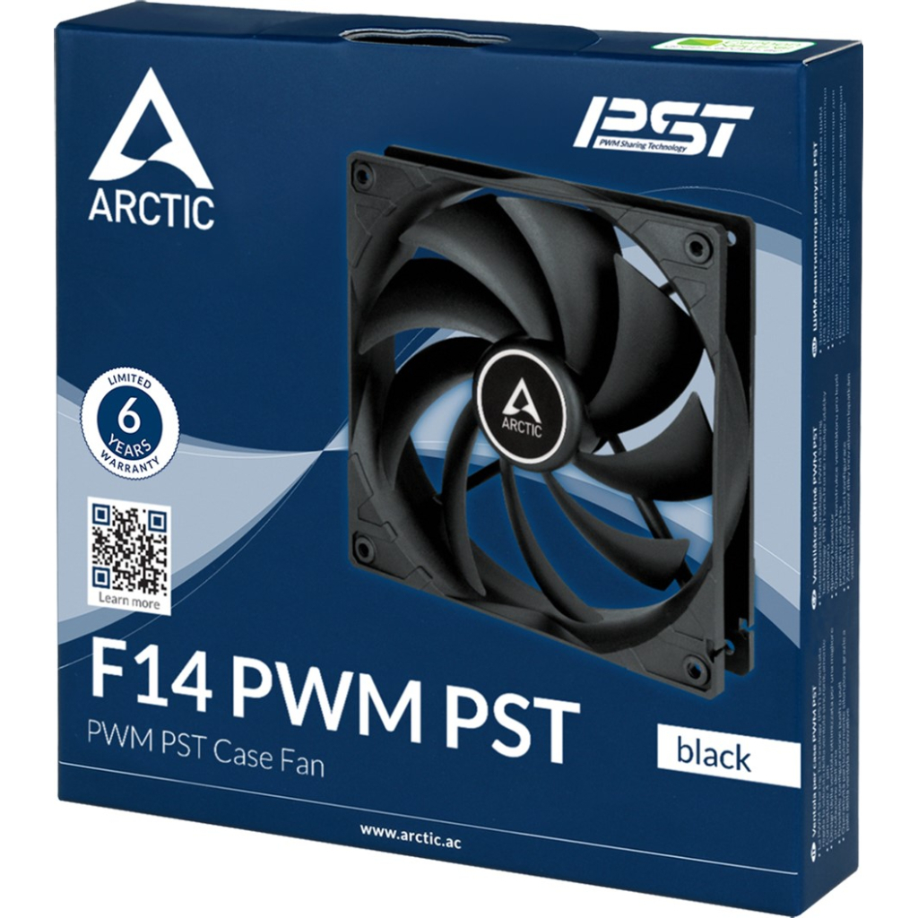 Кулер до корпусу Arctic F14 PWM PST (ACFAN00219A) - зображення 4