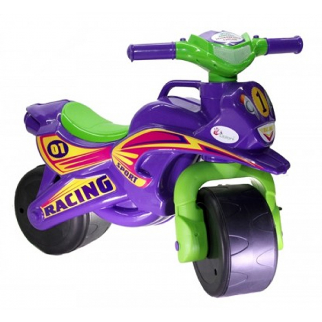 Біговел Active Baby Sport музичний зелено-фіолетовий (0139-016М) - зображення 3