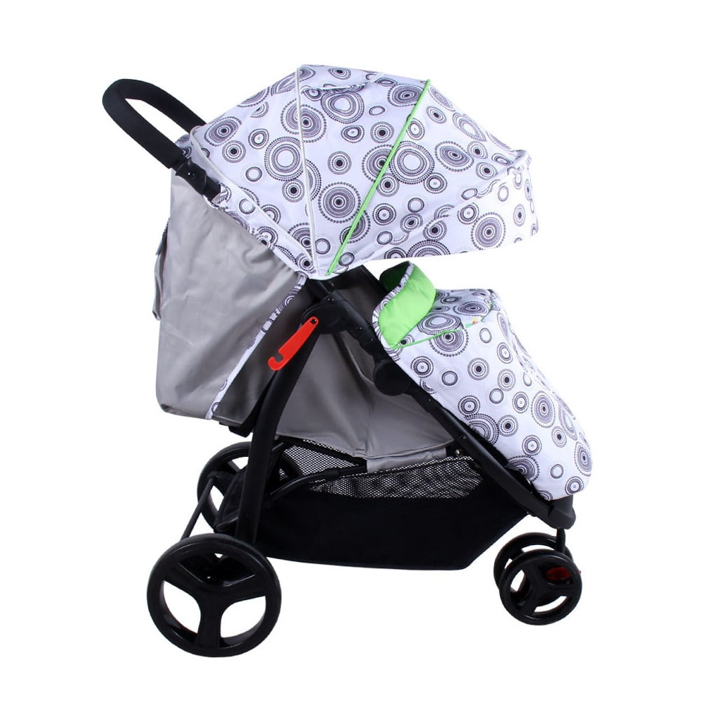 Коляска BabyHit Trinity Green circles (14138) - зображення 2