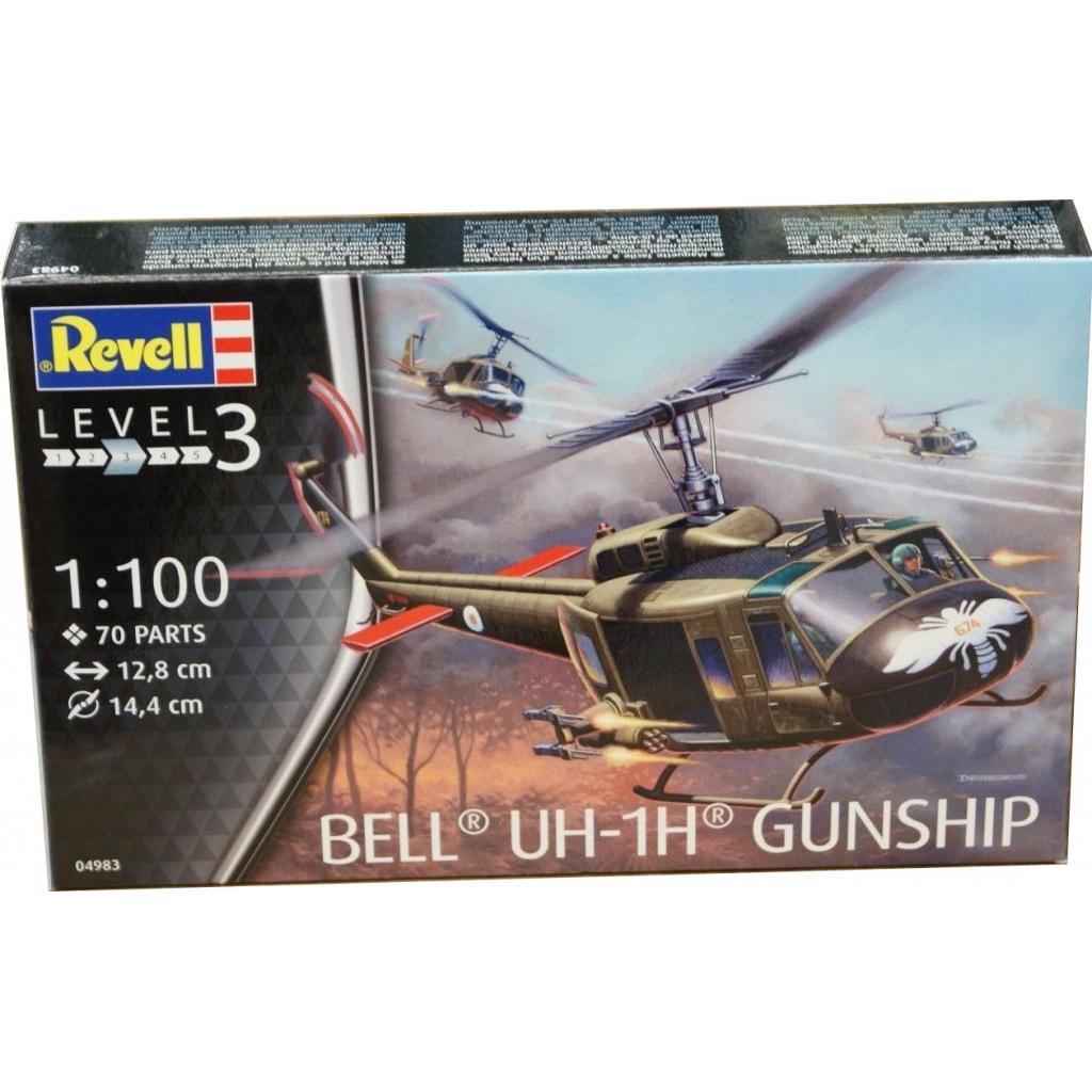 Збірна модель Revell Багатоцільовий вертоліт Bell UH-1H Gunship 1:100 (4983) - зображення 1
