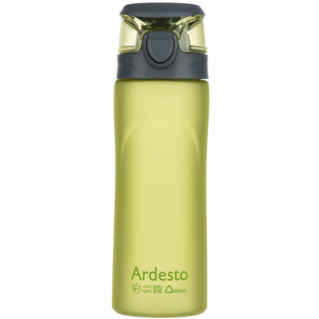 Пляшка для води Ardesto Matte Bottle 600 мл Green (AR2205PG) - зображення 1