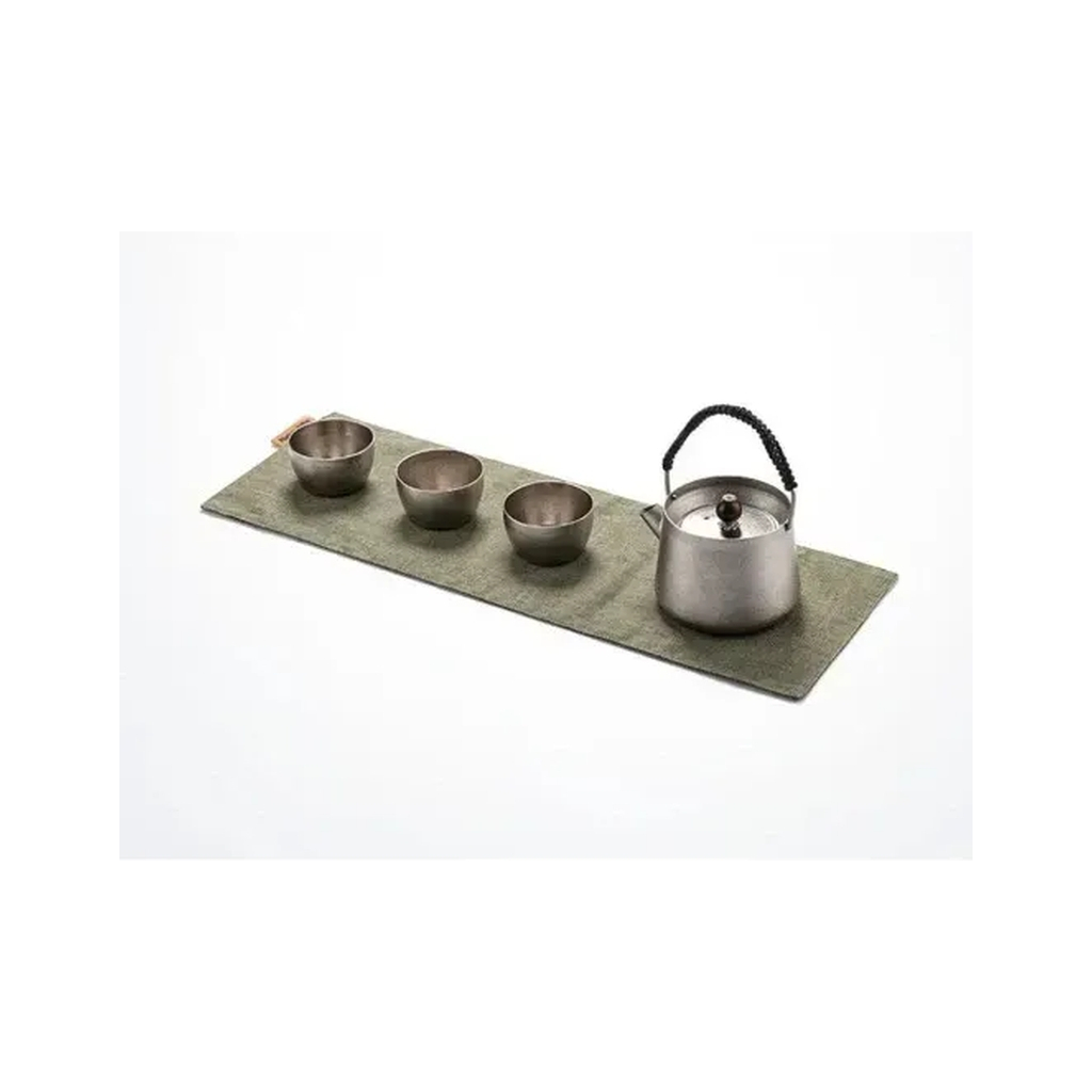 Набір туристичного посуду Naturehike чайний NH20CJ007 титан (6927595749630) - зображення 3