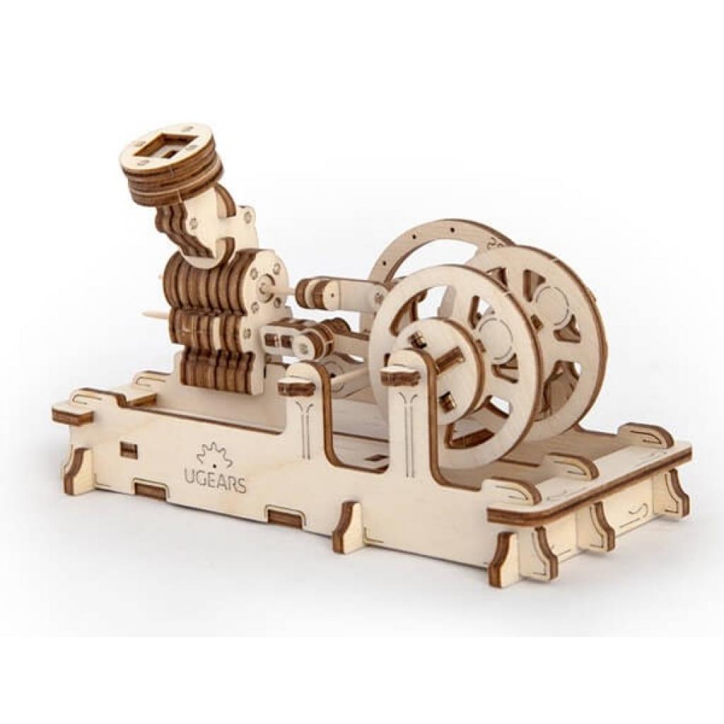 Збірна модель Ugears механічний пневматичний двигун (70009) - зображення 5