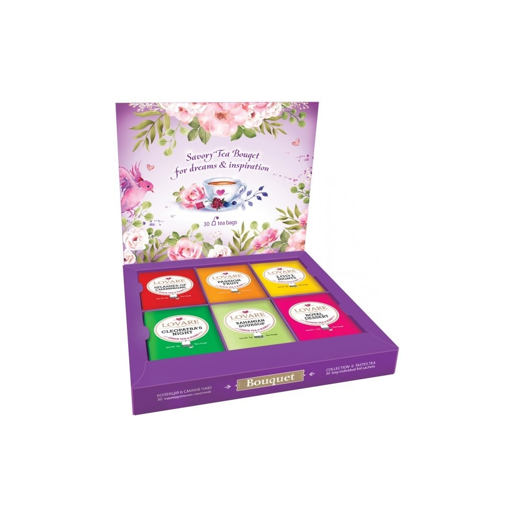 Чай Lovare Bouquet асорті 30 шт (874186) - зображення 2