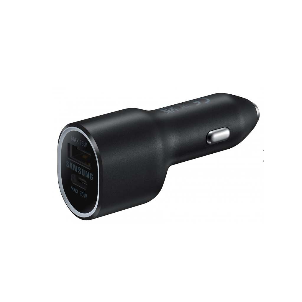 Зарядний пристрій Samsung 40W Car Charger (w/o Cable) Black (EP-L4020NBEGRU) - зображення 1