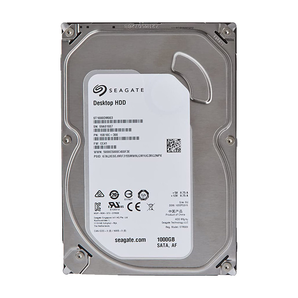 Жорсткий диск 3.5" 1TB Seagate (# ST1000DM003 #) - зображення 1