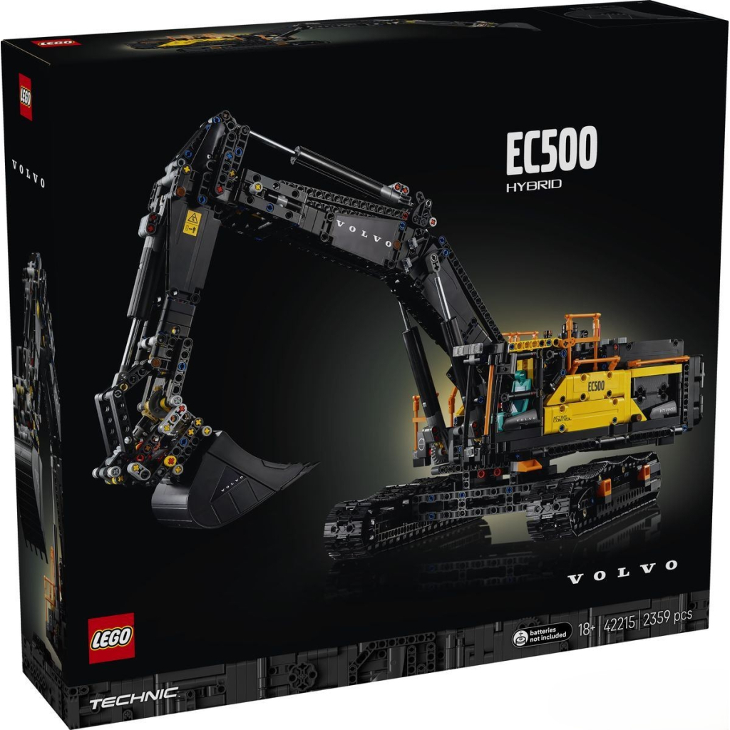Конструктор LEGO Technic Екскаватор Volvo EC500 Hybrid (42215) - зображення 1