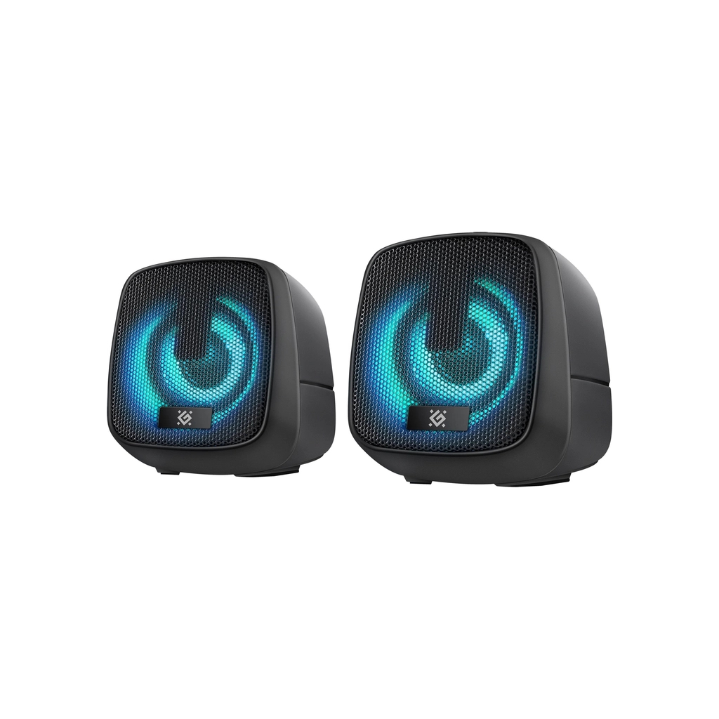Акустична система Defender J2 LED USB Black (65962) - зображення 3