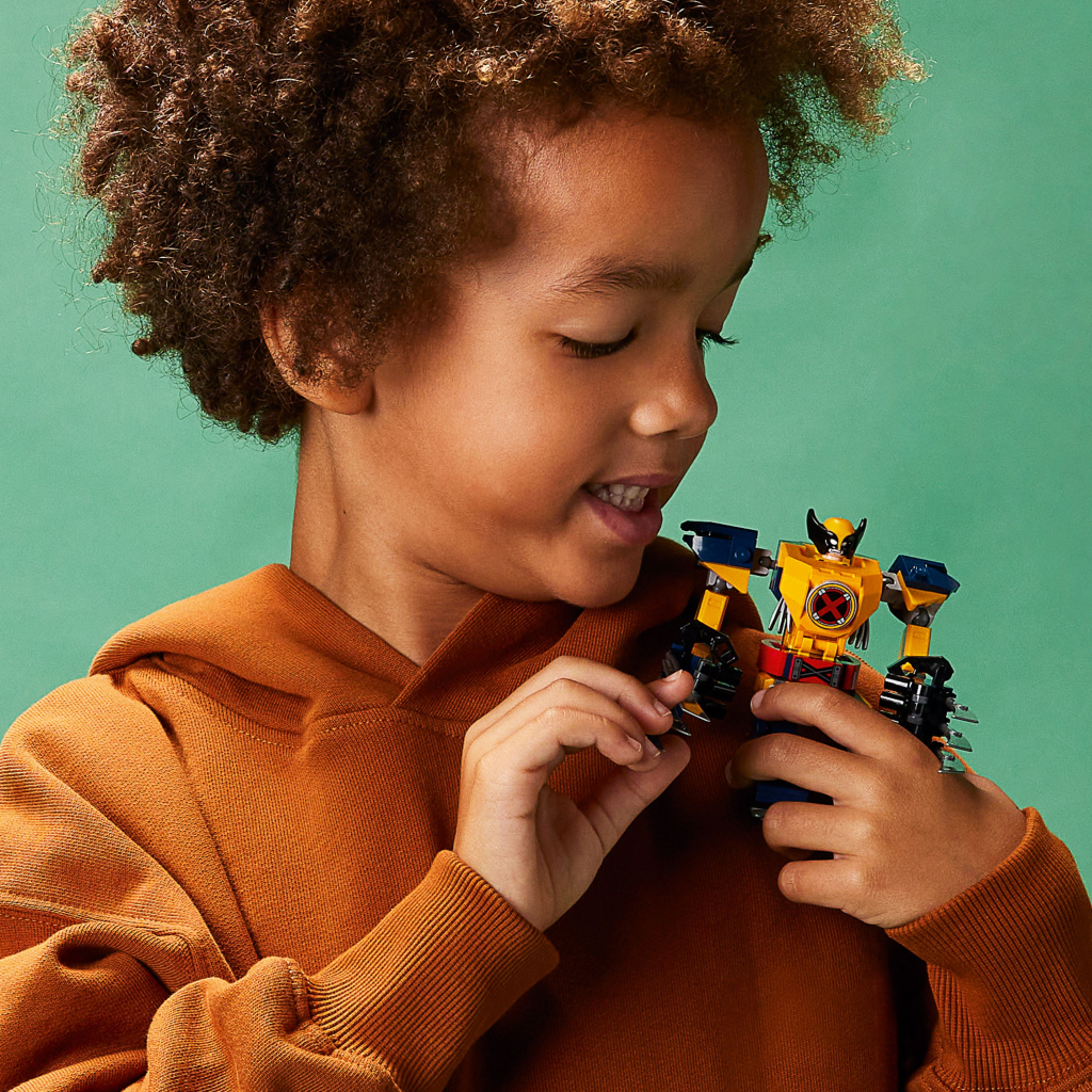 Конструктор LEGO Super Heroes Marvel Росомаха: робот 142 деталі (76202) - зображення 4