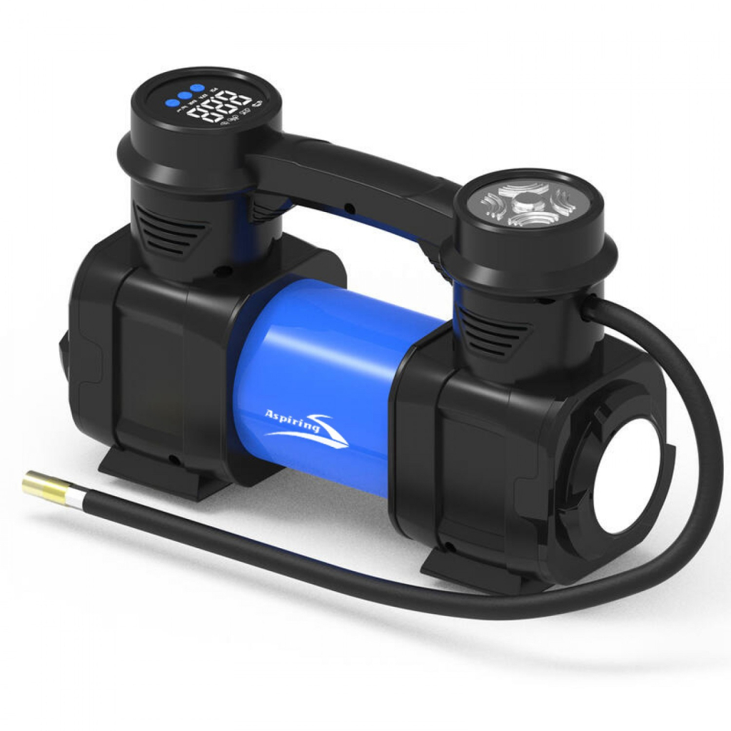 Автомобільний компресор Aspiring Airflow 4 metal 60L 120W (ATM400) - зображення 5