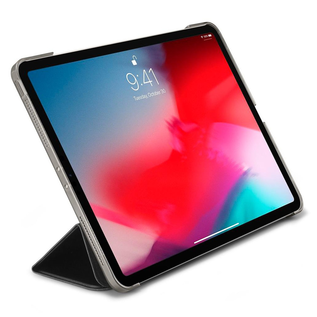 Чохол до планшета Spigen iPad Pro 12.9" (2018) Smart Fold Black(Ver.2) (068CS25712) - зображення 9