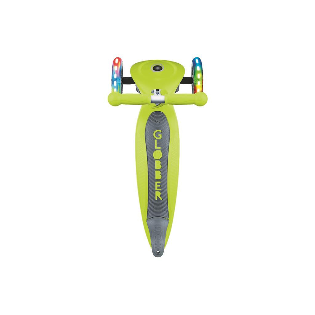 Самокат Globber Go up foldable plus зелений з підсвічуванням (643-106) - зображення 11