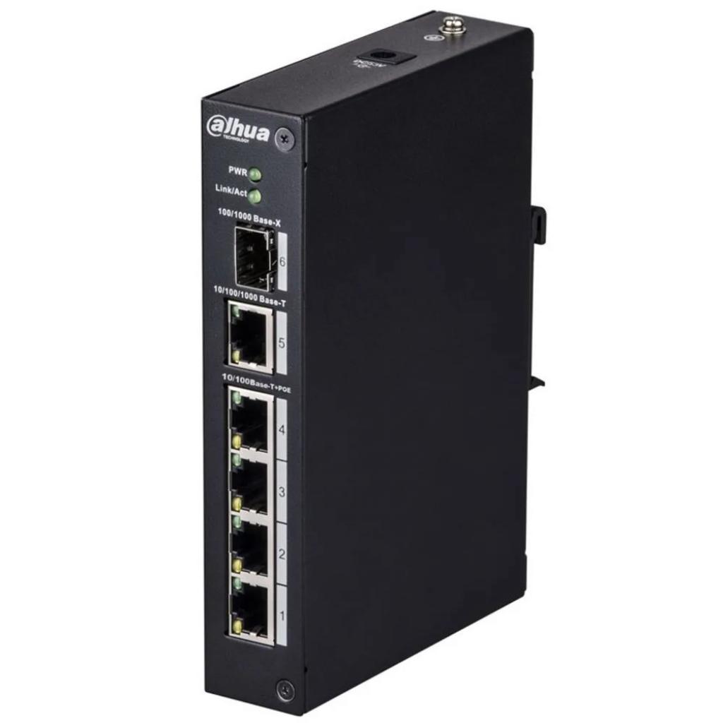 Комутатор мережевий Dahua DH-PFL2106-4ET-96 - зображення 1