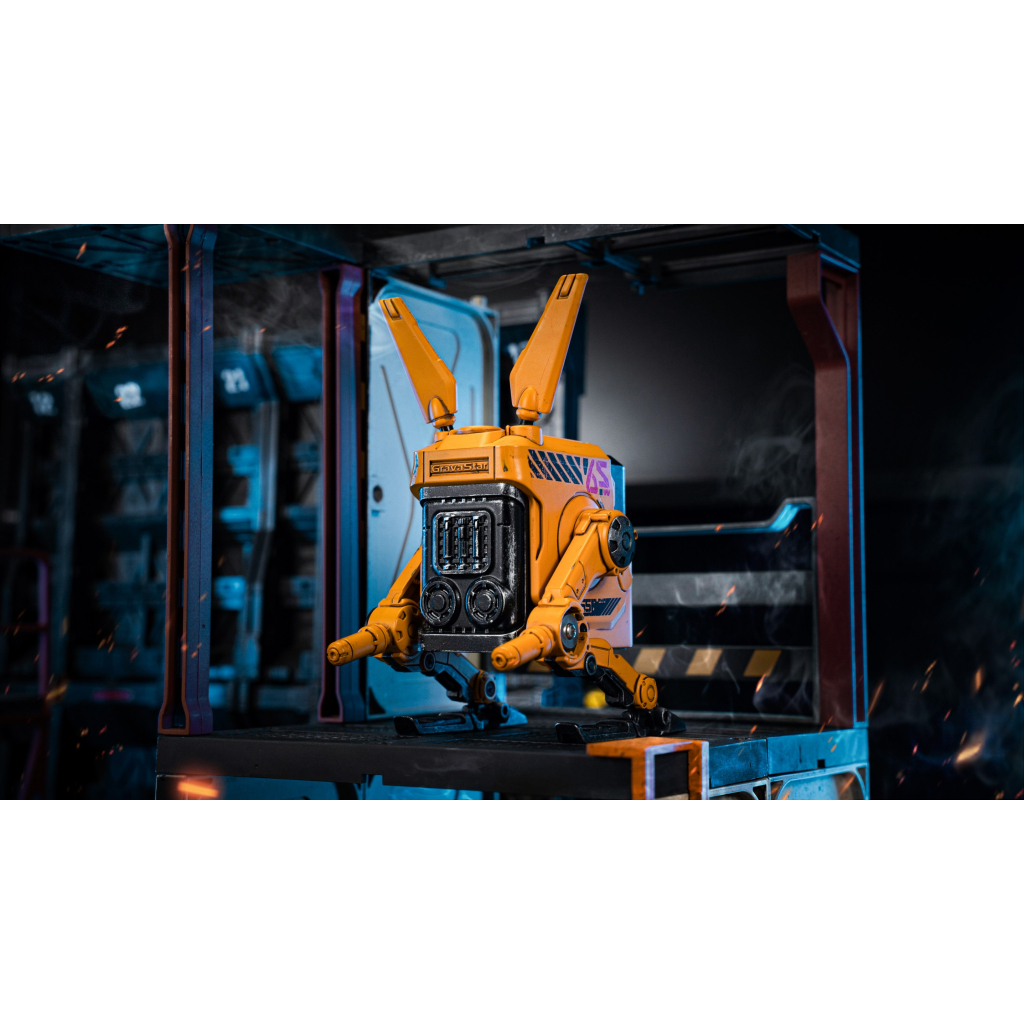 Зарядний пристрій GravaStar Alpha65 65Вт 2XUSB-C/USB-A War-Damaged Yellow (GRAVASTARA65_YLW_EUK) - зображення 4