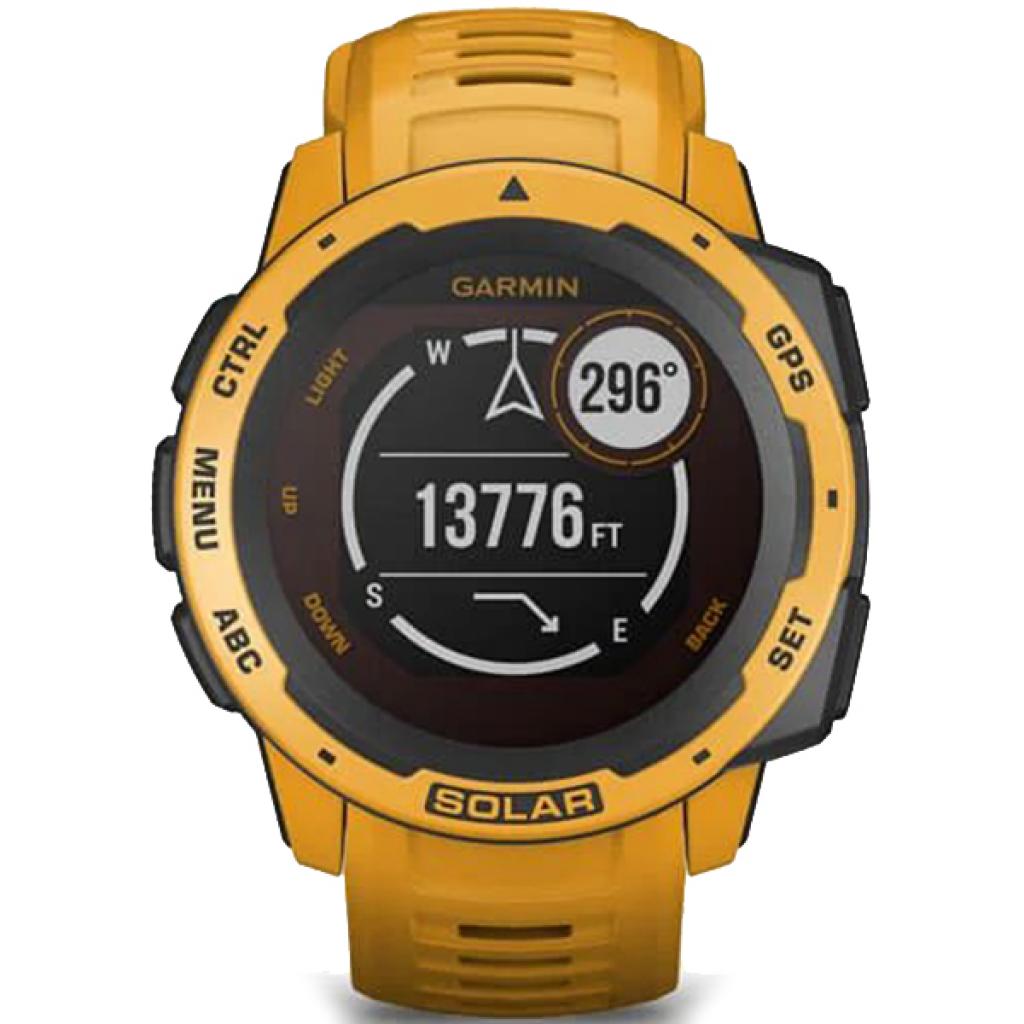 Смарт-годинник Garmin Instinct Solar, Sunburst (010-02293-09) - зображення 10