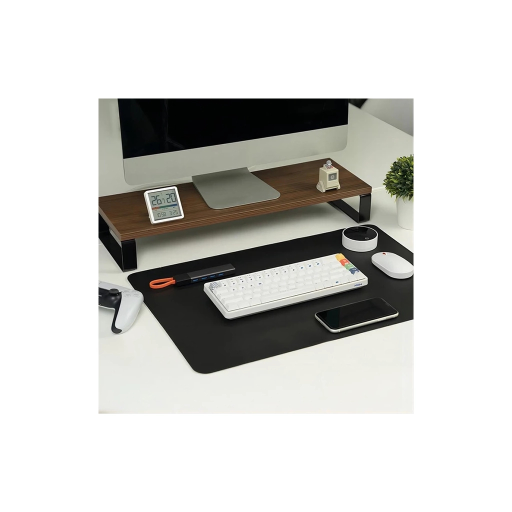 Килимок для мишки Xiaomi MiiiW Leather Cork M Black (MWMLV01-PMP01-M) - зображення 7