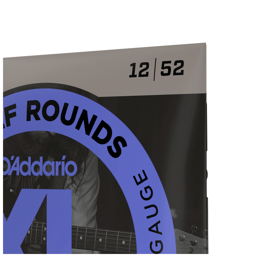 Струни для гітари D'Addario XL Half Rounds Jazz Light (12-52) (EHR350) - зображення 4