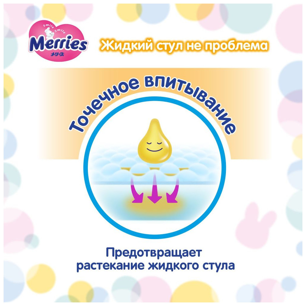 Підгузки Merries трусики для дітей від 6 до 11 кг Pants M 33Pcs, 33 шт (584752) - зображення 7