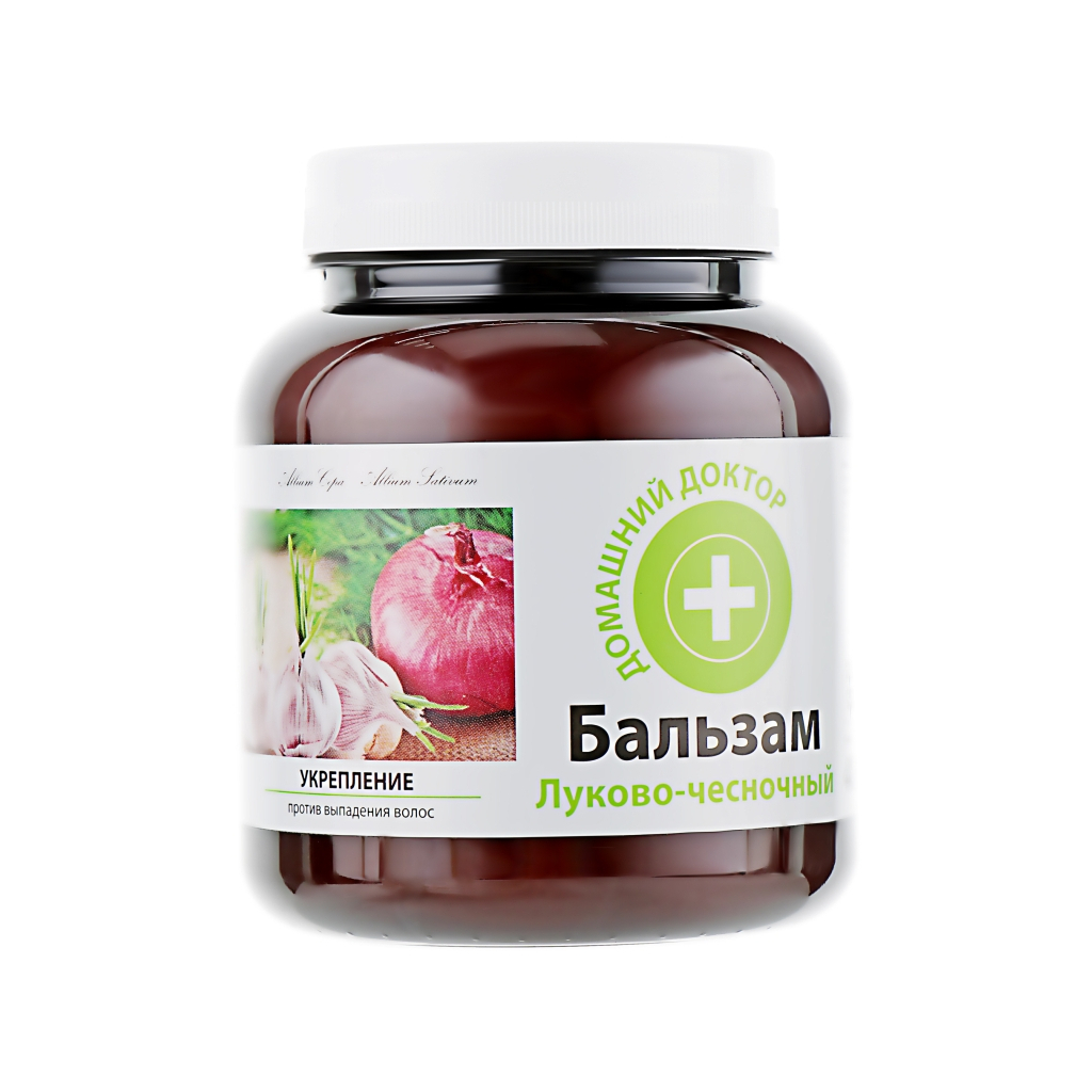 Кондиціонер для волосся Домашній Доктор Зміцнення Цибуляно-часниковий 480 мл (4823015935671) - зображення 1