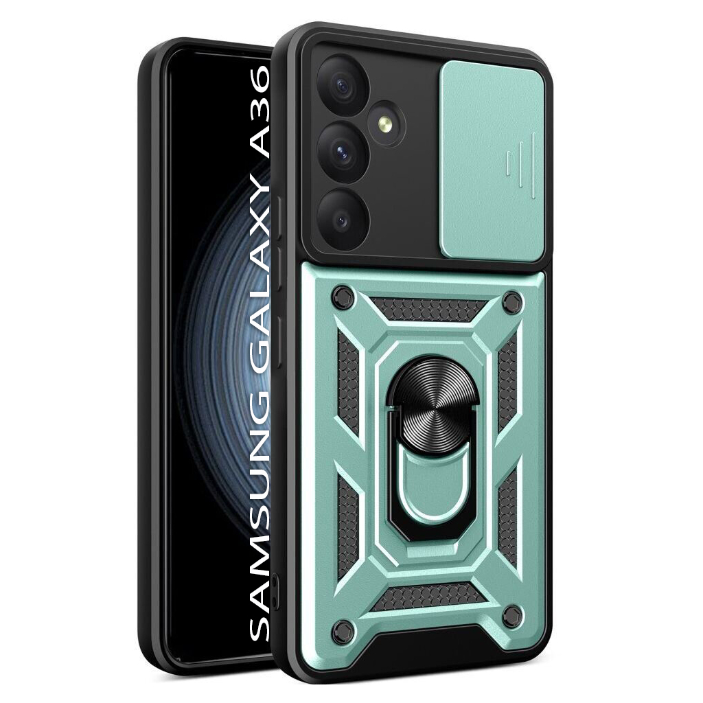 Чохол до мобільного телефона BeCover Military Samsung Galaxy A36 SM-A366 Dark Green (712864) - зображення 1