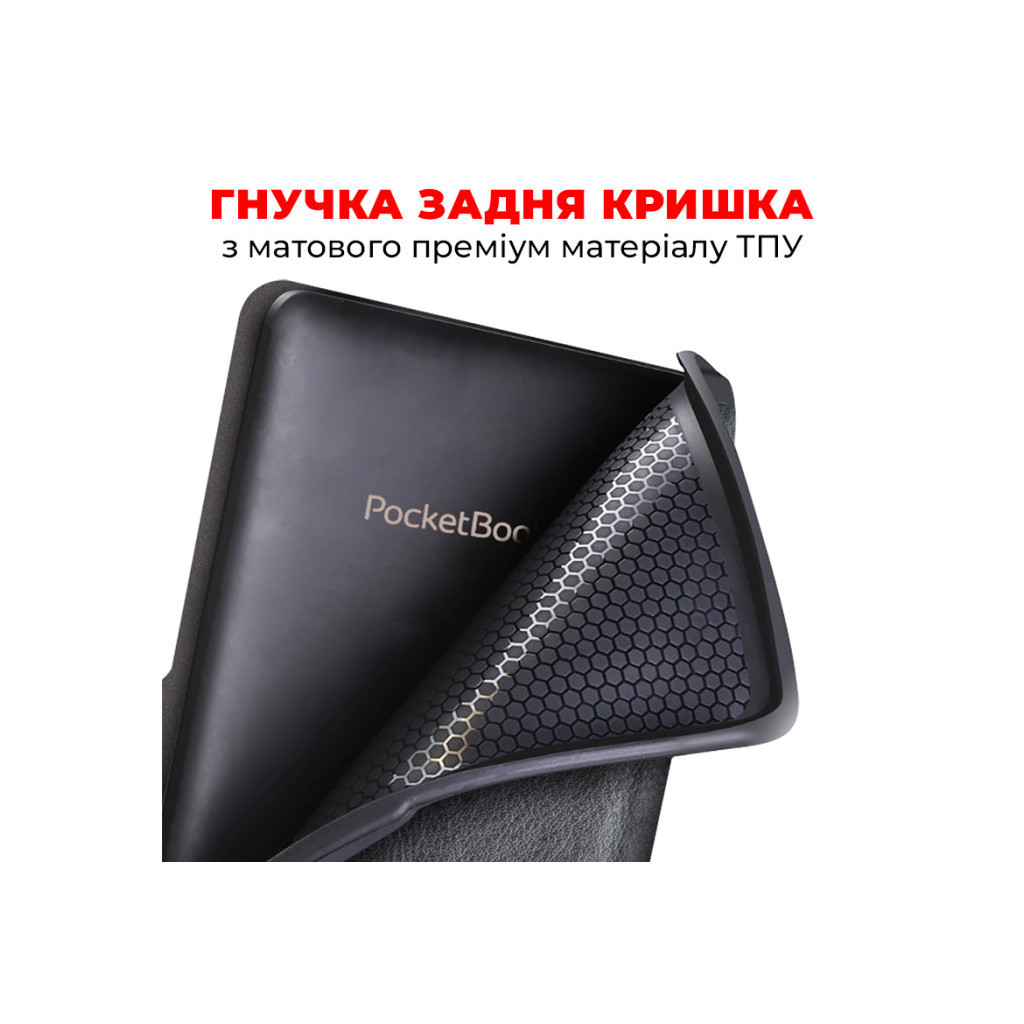 Чохол до електронної книги AirOn Premium PocketBook Touch Lux 5 608/628/633 black (6946795850194) - зображення 3