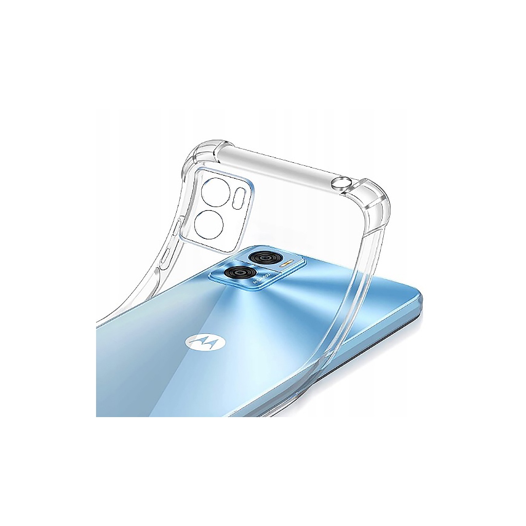 Чохол до мобільного телефона BeCover Anti-Shock Motorola Moto E22/E22i Clear (709321) - зображення 3