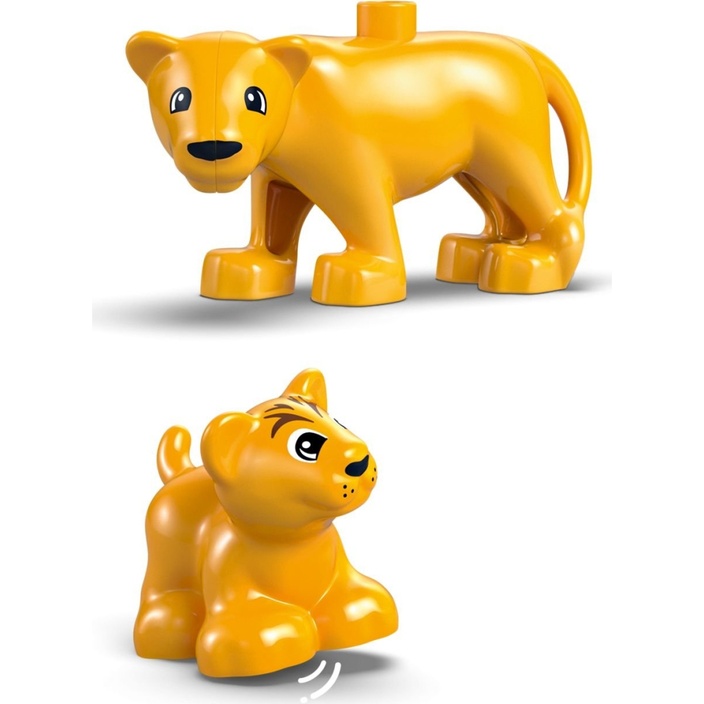 Конструктор LEGO DUPLO Town Сімейства диких тварин: Пінгвіни та Леви (10442) - зображення 5