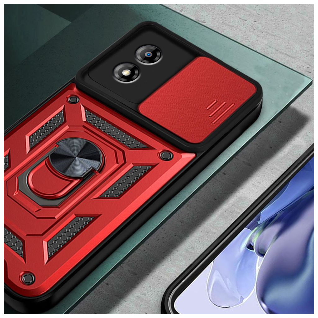 Чохол до мобільного телефона BeCover Military Motorola Moto E14 Red (713055) - зображення 3