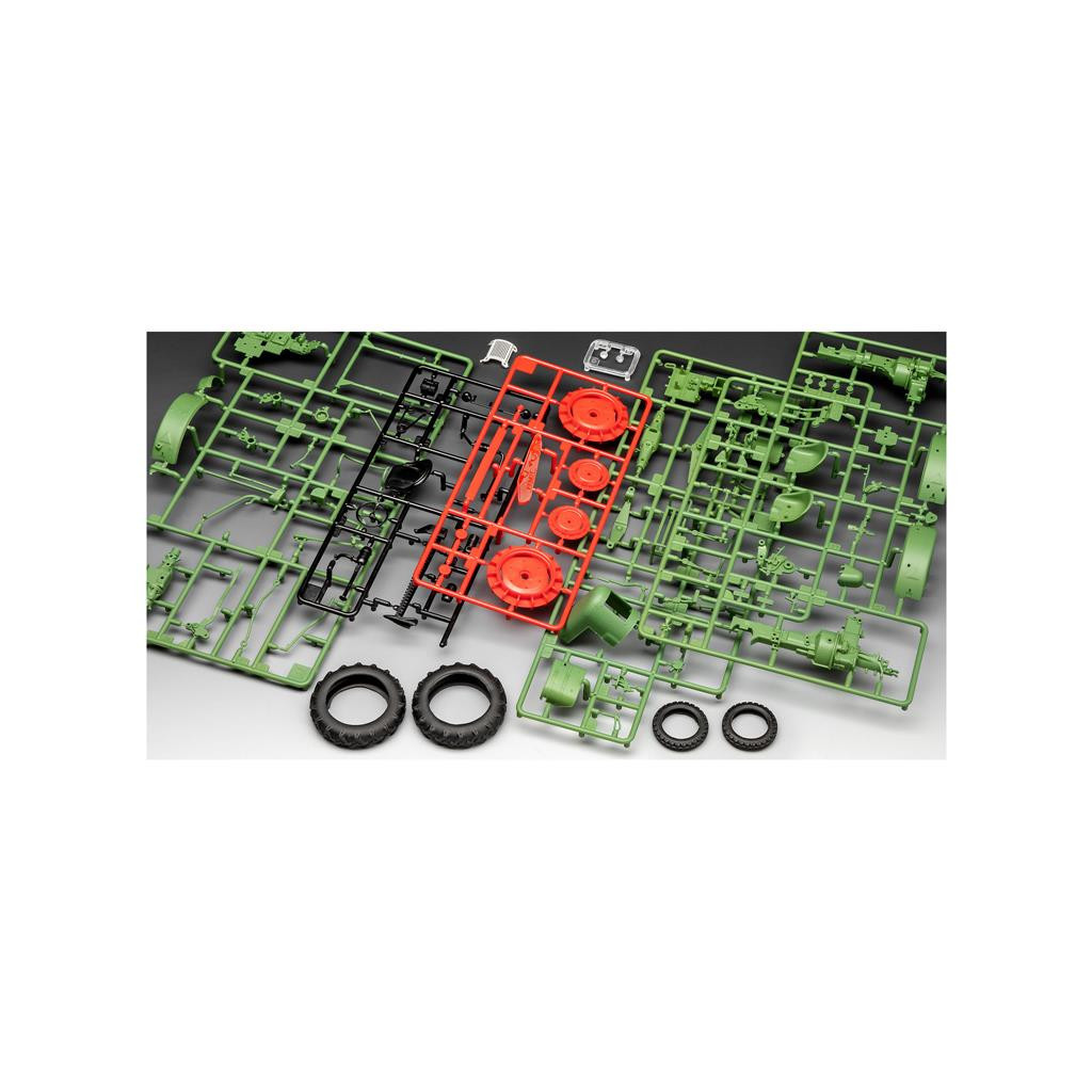 Збірна модель Revell набір Трактор Fendt F20 "Dieselroß" рівень 2, 1:24 (RVL-67822) - зображення 8