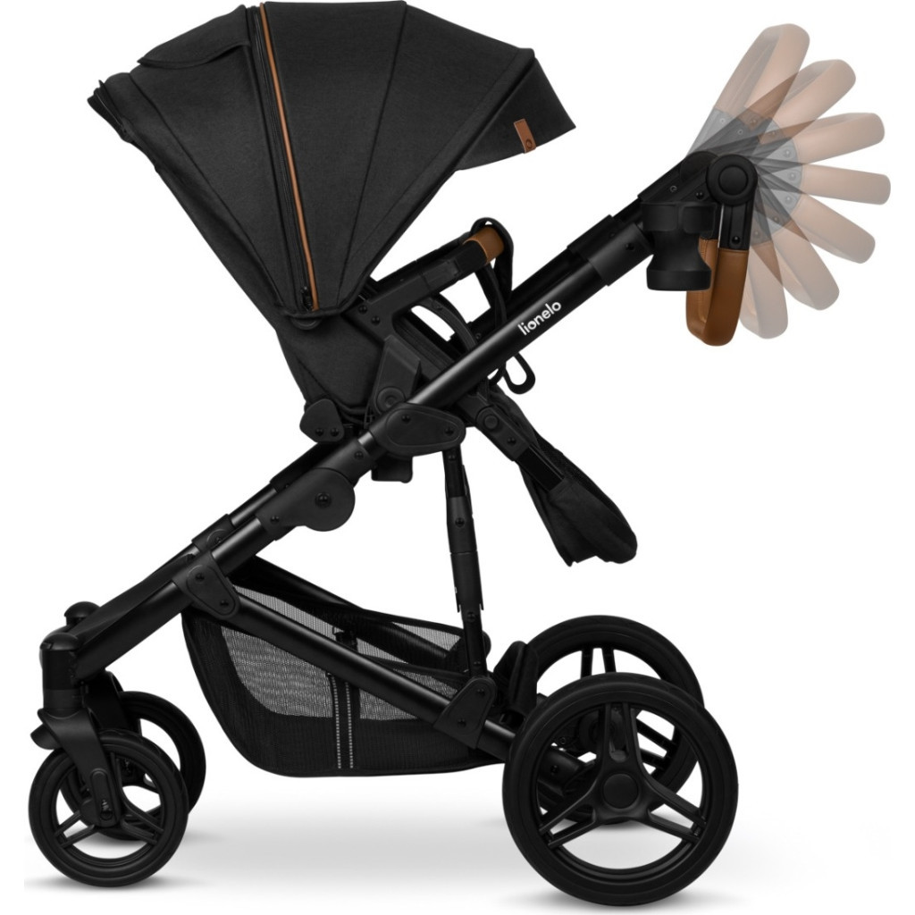 Коляска Lionelo 3 в 1 Mari Tour Black Onyx (LO-MARI TOUR 3IN1 BLACK ONYX) - зображення 10