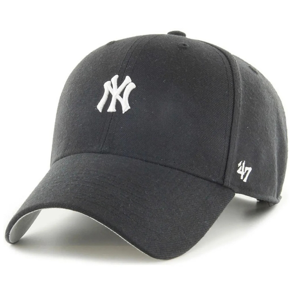 Кепка 47 Brand Yankees Base Runner Snap B-BRMPS17WBP-BKA чорний, сірий (196505140690) - зображення 1