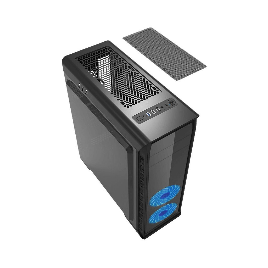 Корпус Gamemax Elysium Black - зображення 7