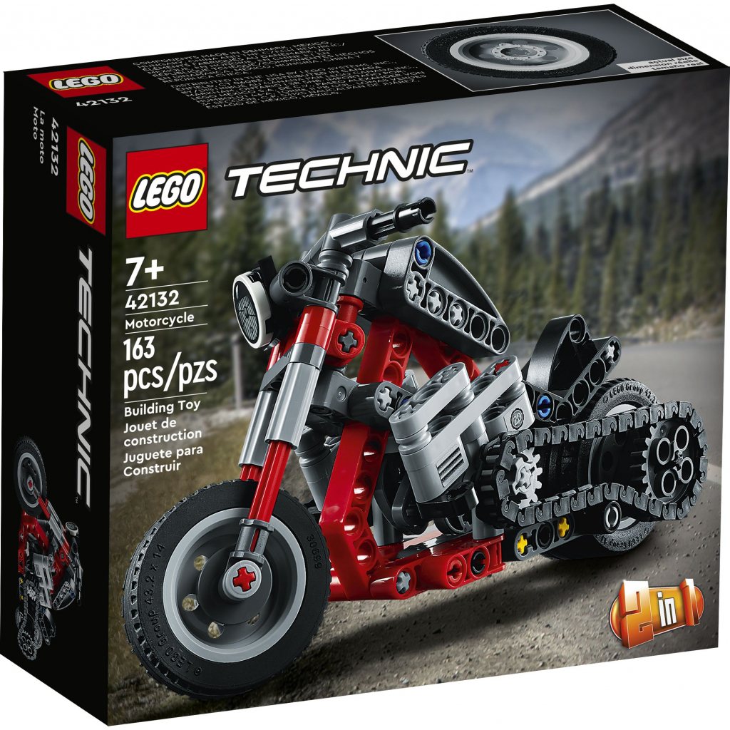 Конструктор LEGO Technic Мотоцикл 163 деталі (42132) - зображення 1