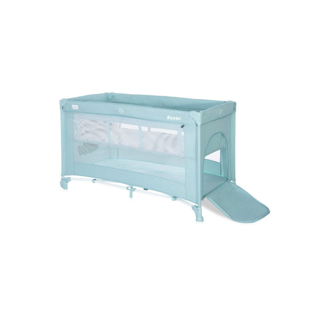 Дитячий манеж Bertoni/Lorelli NOEMI 2L blue surf teddy - зображення 3