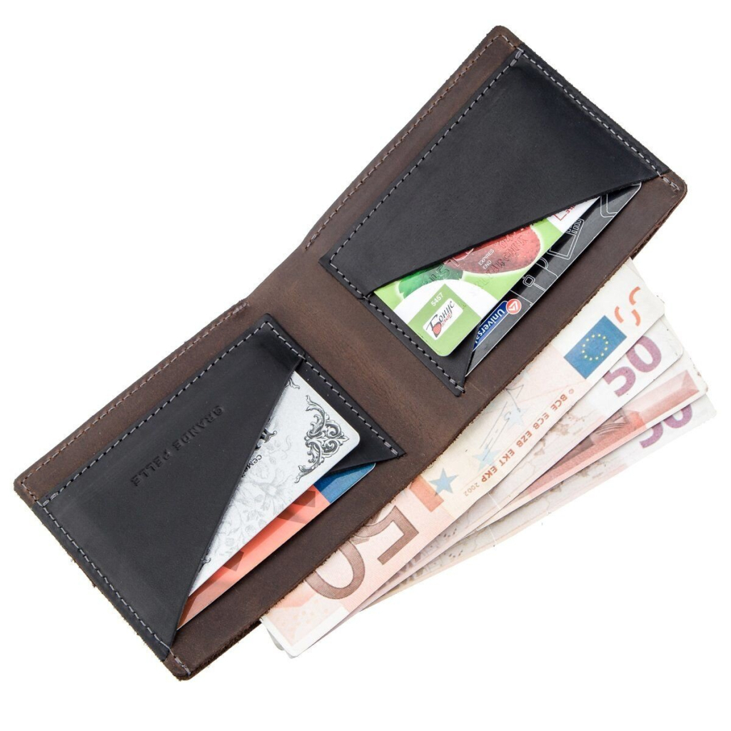 Портмоне Grande Pelle Темно-Коричневе (11227) - зображення 6