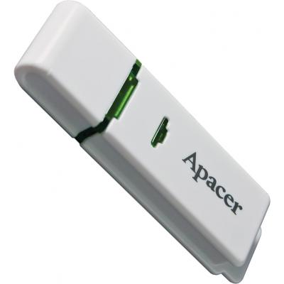 USB флеш накопичувач Apacer 8GB AH223 white USB 2.0 (AP8GAH223W-1) - зображення 3