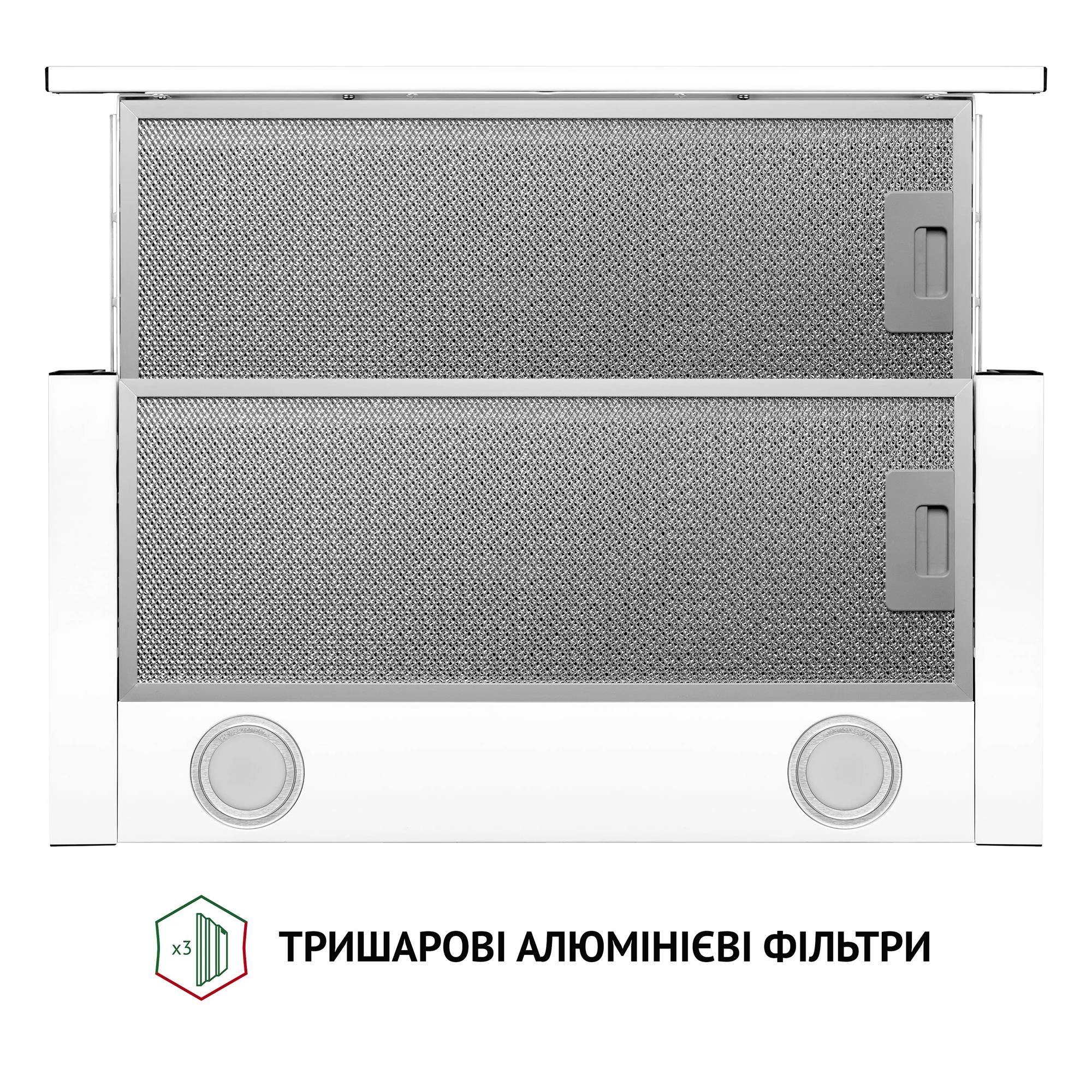 Витяжка Perfelli TL 6212 WH 700 LED - зображення 7