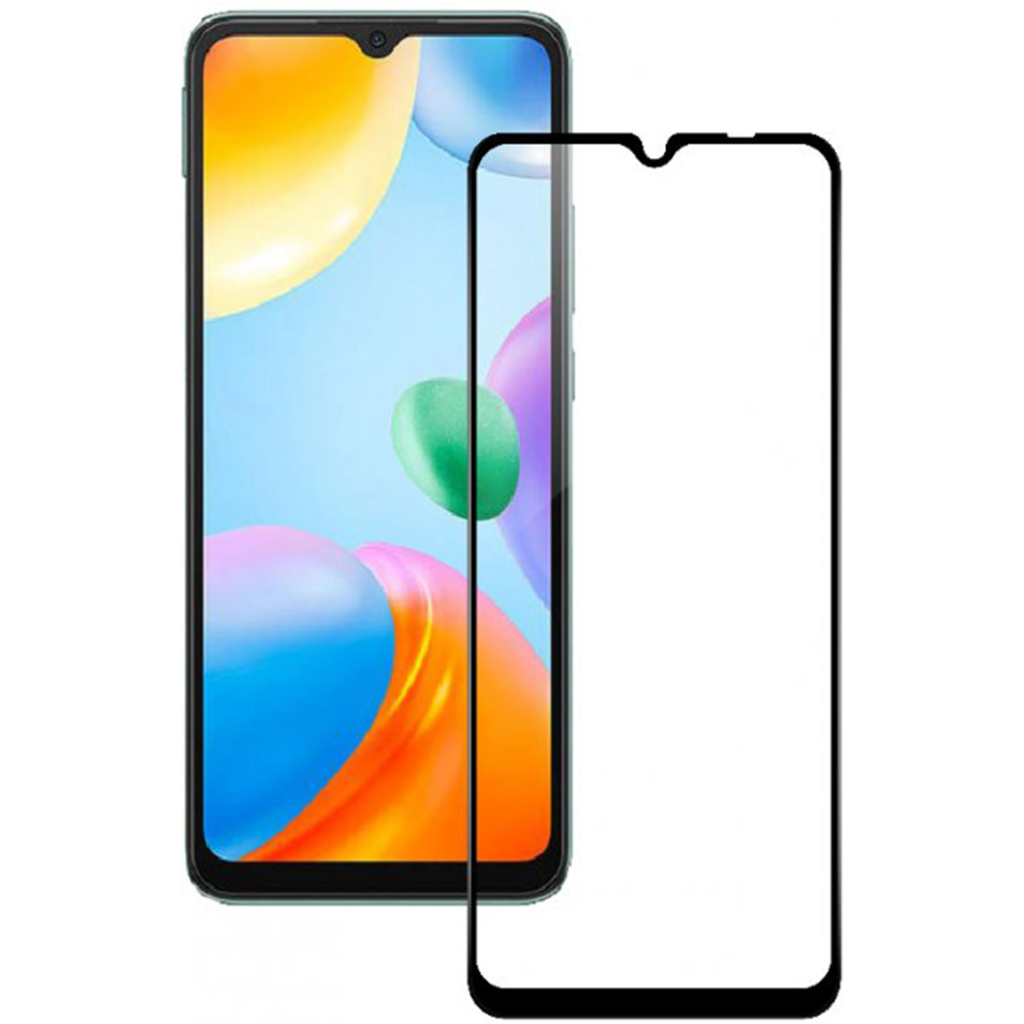 Скло захисне Drobak Xiaomi Redmi 10C (Black) (444439) - зображення 1