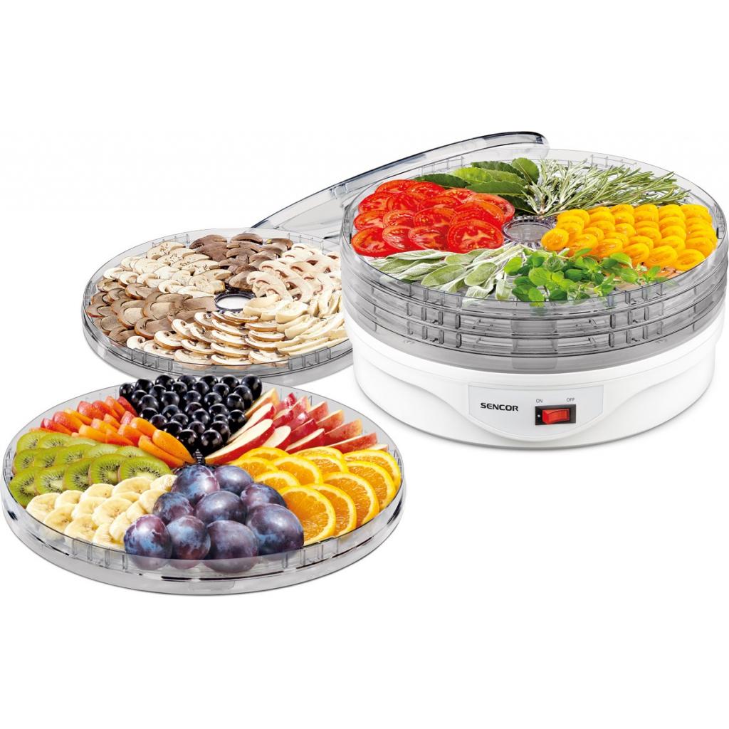 Сушка для овочів та фруктів Sencor SFD 1205 WH (SFD1205WH) - зображення 2