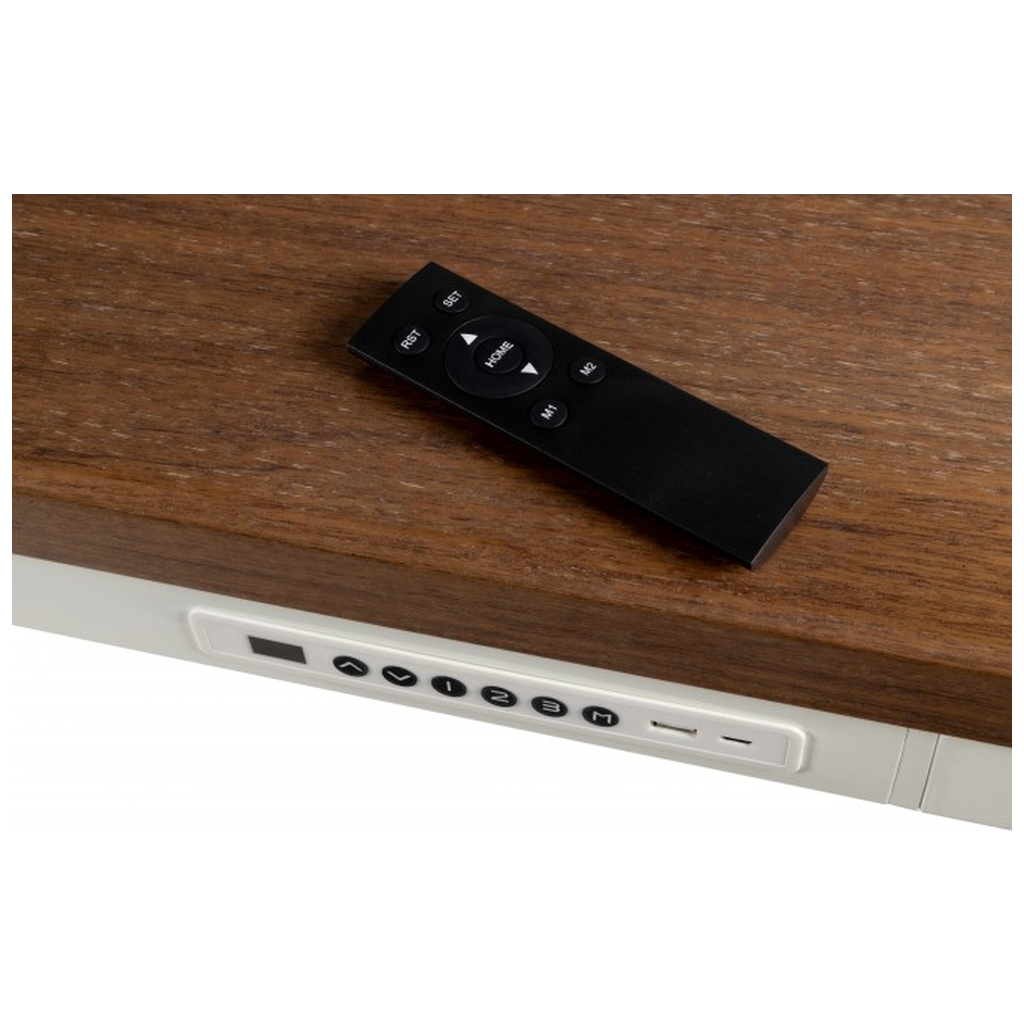 Комп'ютерний стіл Barsky Lux Solid Oak Wood 1400*700 2 motors (LO-01) - изображение 9